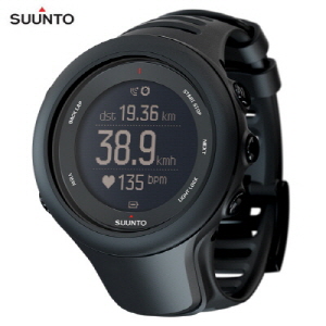 AMBIT3_SPORT_Black_HR 엠빗3 스포츠 블랙 HR 순토 ㈜아머스포츠코리아 본사 정품 / 전국 백화점 A/S 접수 가능